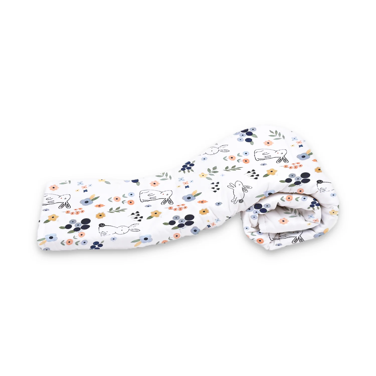 Ac Quilt Blanket cum Bedspread | 0-3 Years | 100X120 cm | Flower - Image 4